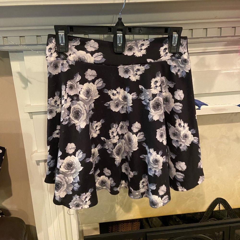 Floral circle skirt